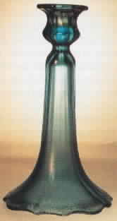 US Glass candlestick