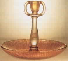 US Glass candlebowl