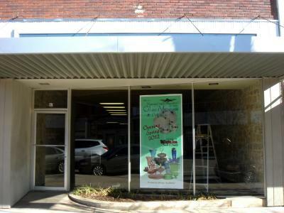 Museum front window