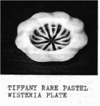 Wisteria plate
