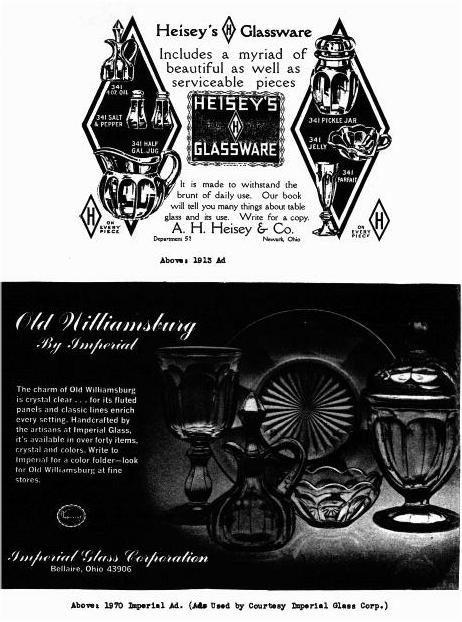 Heisey and Imperial Ads