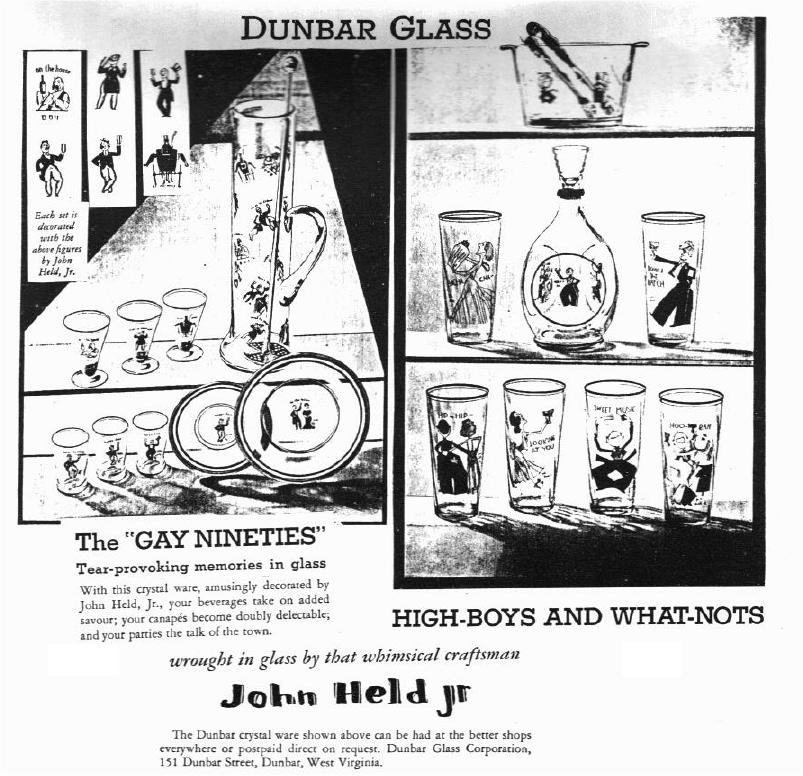 Dunbar 1933 Ads