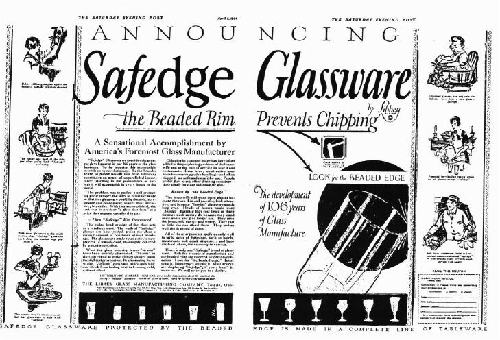 Safedge Advertisement 1924