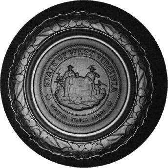 West Virginia plate