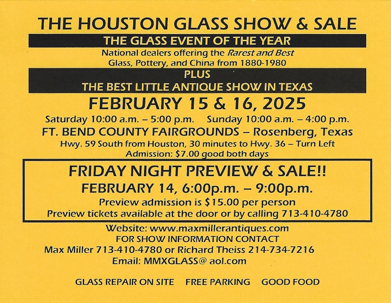 NDGA Glass Show Calendar