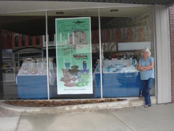 Museum front window