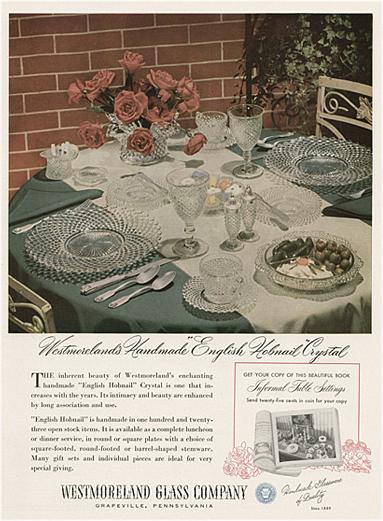 English Hobnail 1952 ad