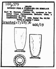 Tumbler patent