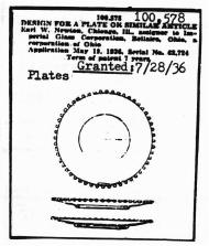 Plate patent