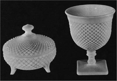 Milk Glass English Hobnail